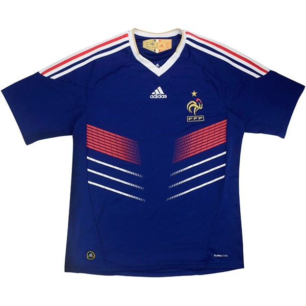 Tailandia Camiseta Francia 1st Retro 2010 Azul